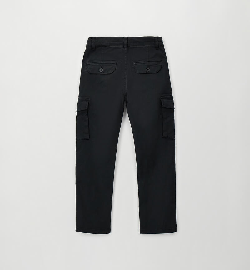 Pantaloni ragazzo Sarabanda NERO-0658
