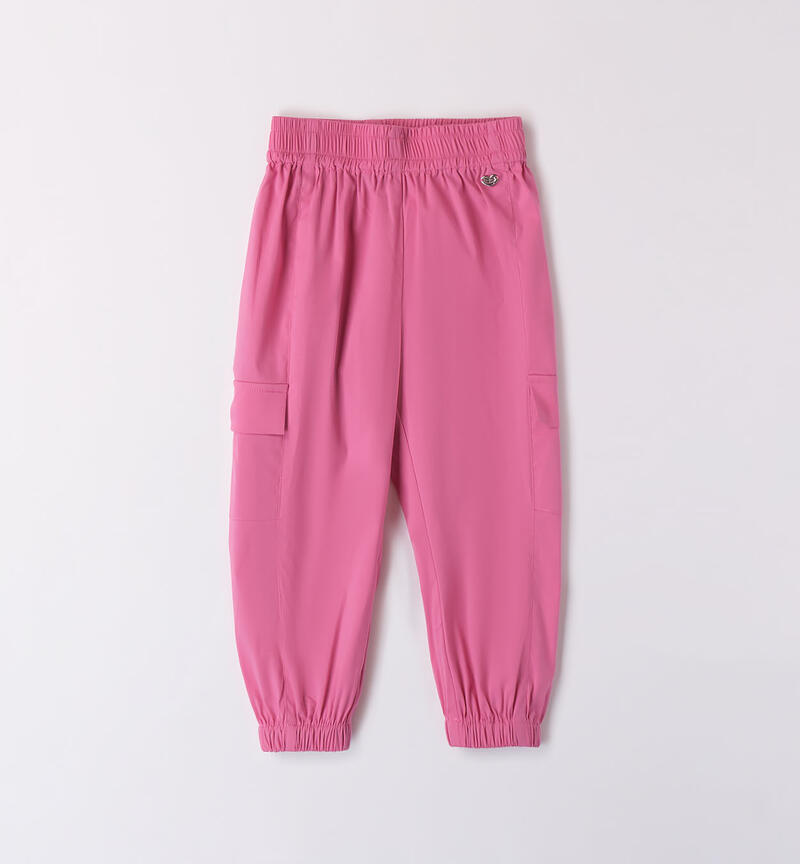 Girls' pink trousers  ROSA-2417