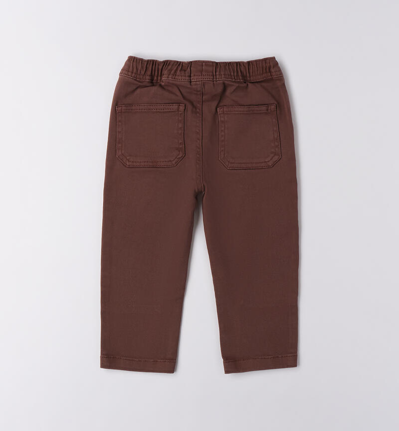 Pantaloni Sarabanda da bambino MARRONE-1243