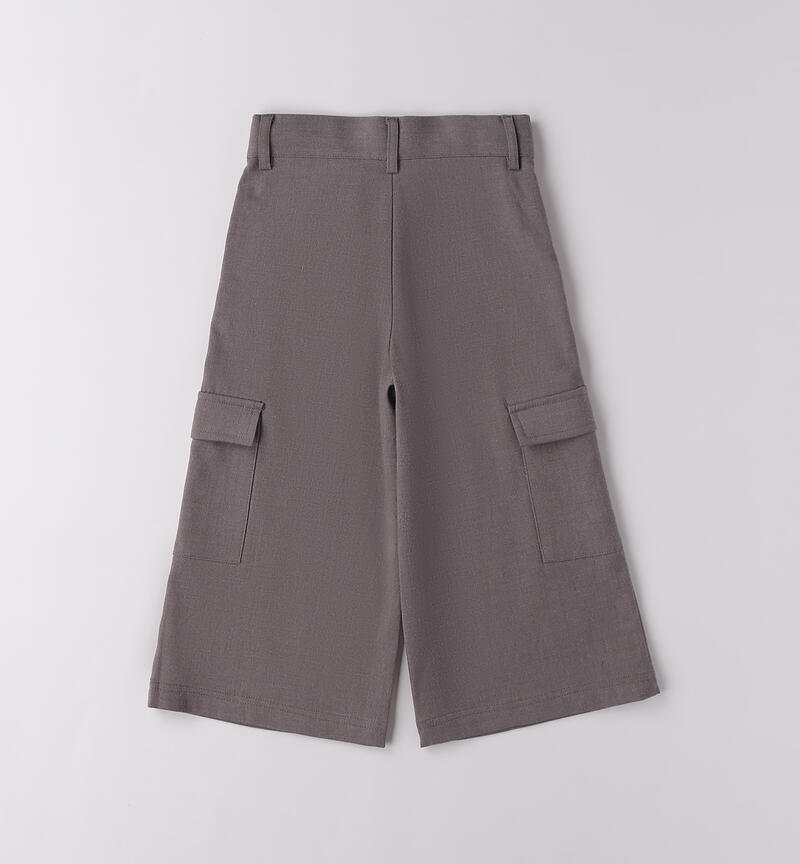 Sarabanda trousers for girls GRIGIO MELANGE-8967