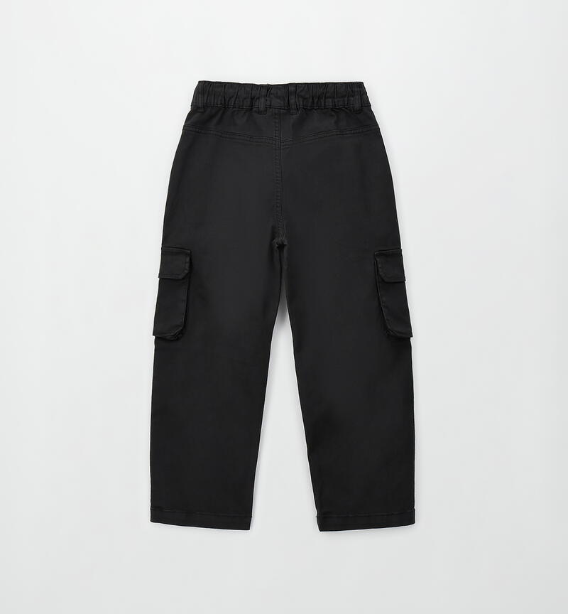 Sarabanda trousers for boys NERO-0658