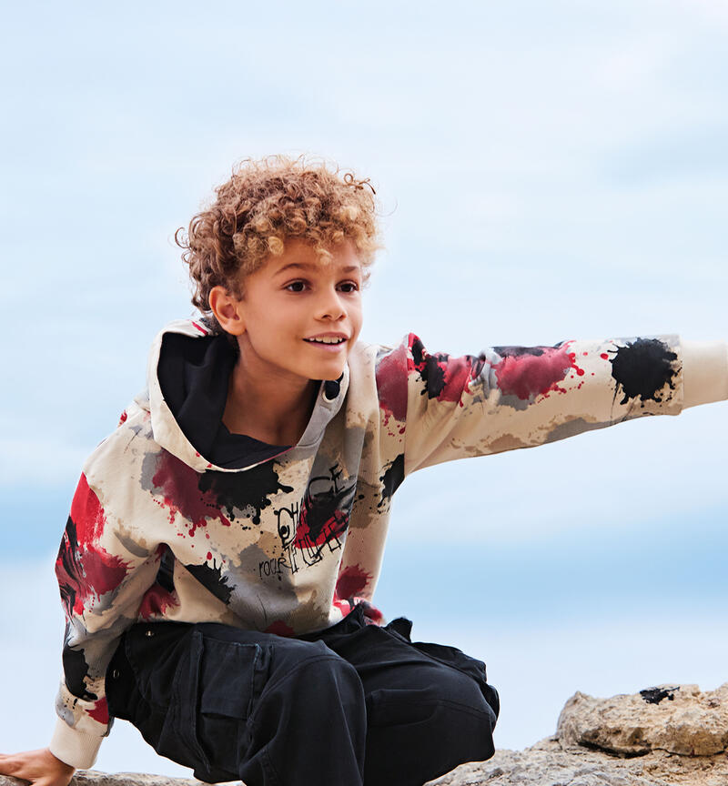 Sarabanda trousers for boys NERO-0658