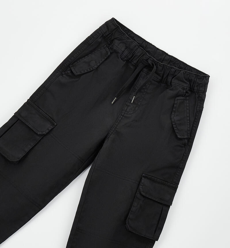 Sarabanda trousers for boys NERO-0658