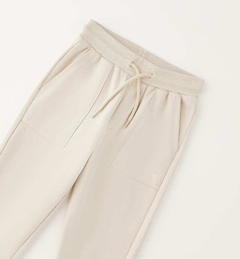 Children's tracksuit trousers ECRU'-0432