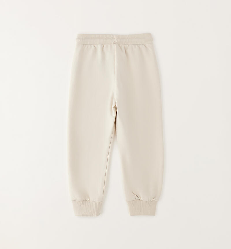 Children's tracksuit trousers ECRU'-0432