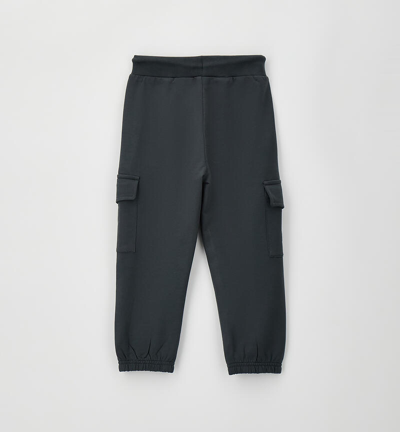 Pantaloni tuta bambino GRIGIO-0567