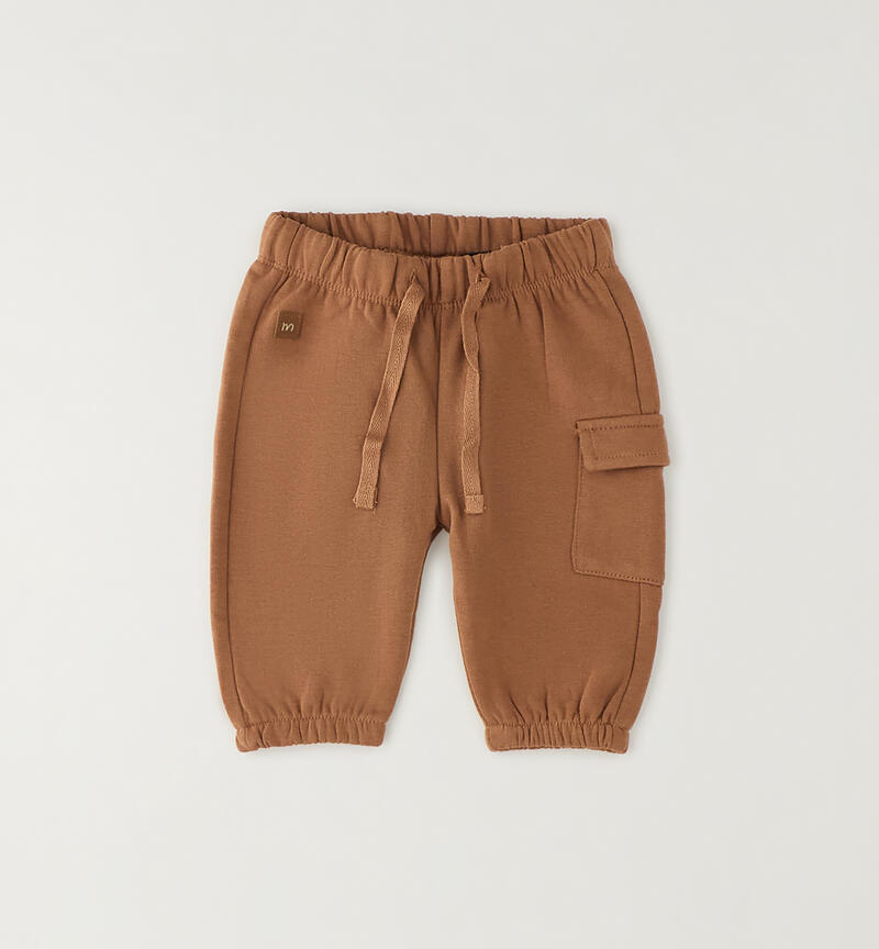 Pantaloni tuta neonato MOCHA MOUSSE-1121