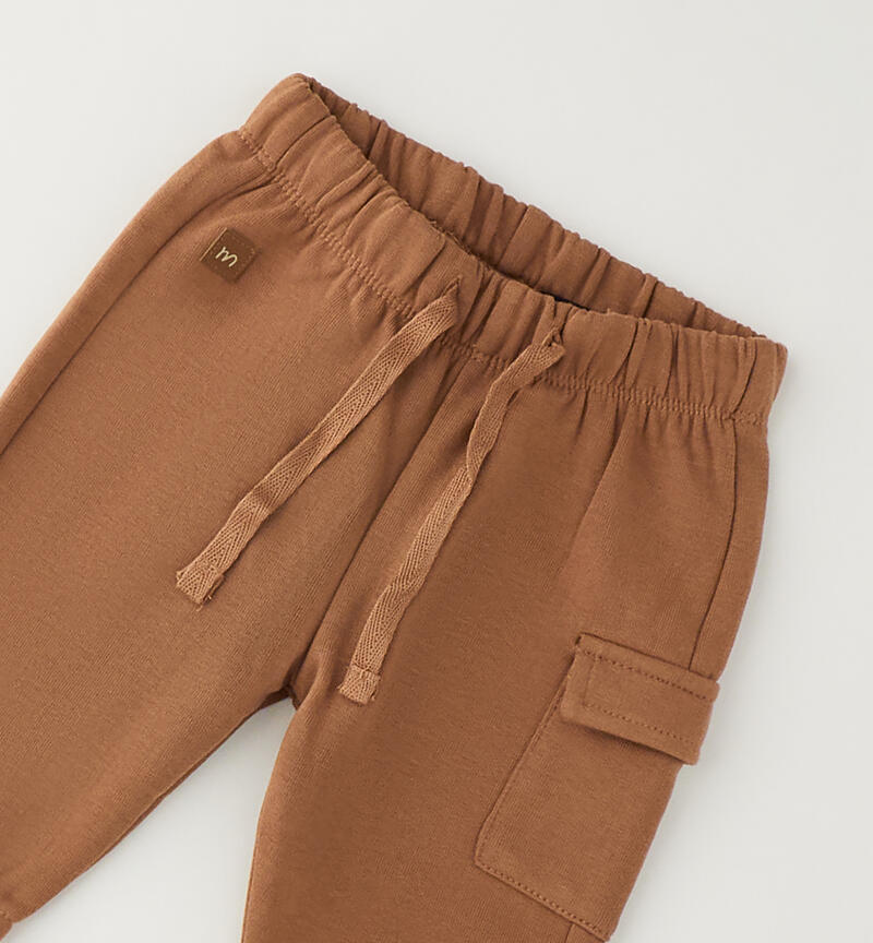 Pantaloni tuta neonato MOCHA MOUSSE-1121
