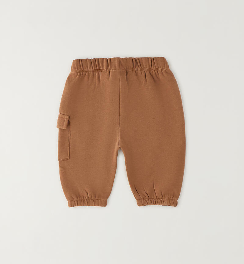 Pantaloni tuta neonato MOCHA MOUSSE-1121