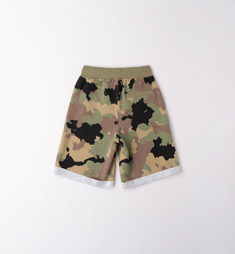 Pantaloni tuta ragazzo Sarabanda VERDE-MULTICOLOR-6BPH