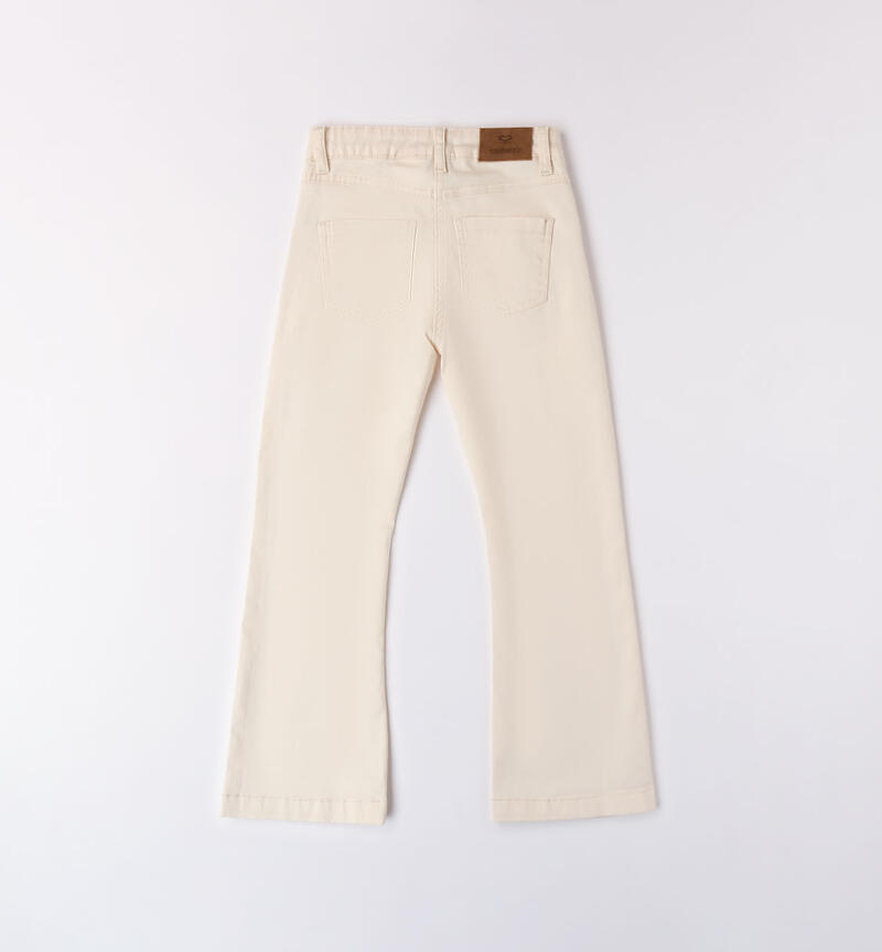 Pantaloni zampa per ragazza  BURRO-0215