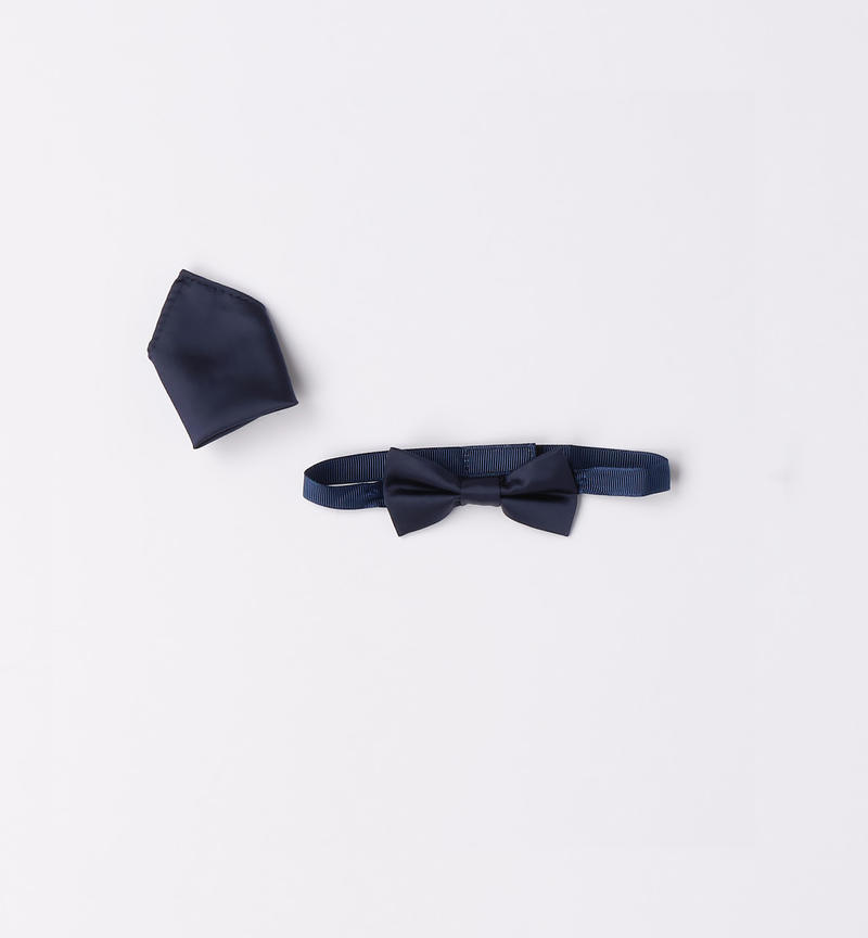 Sarabanda blue bow tie for boys from 9 months to 8 years NAVY-3854