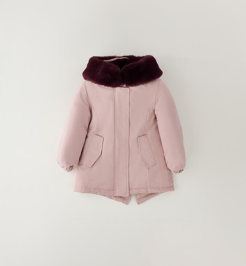 Parka per bambina LIGHT PINK-2921