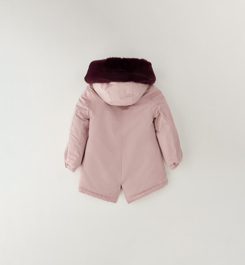 Parka per bambina LIGHT PINK-2921