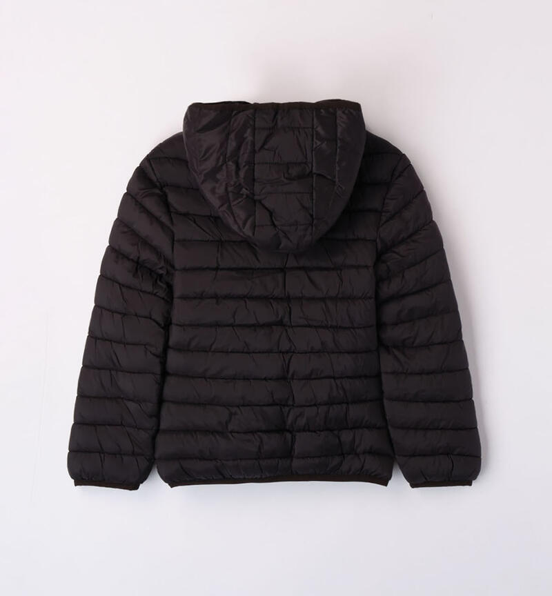 Sarabanda 100-gram down jacket for boys from 8 to 16 years NERO-0658