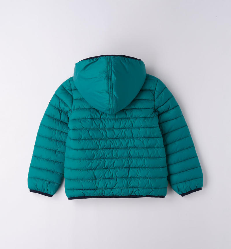 Sarabanda 100 gram padded jacket for boys from 8 to 16 years VERDE-4456