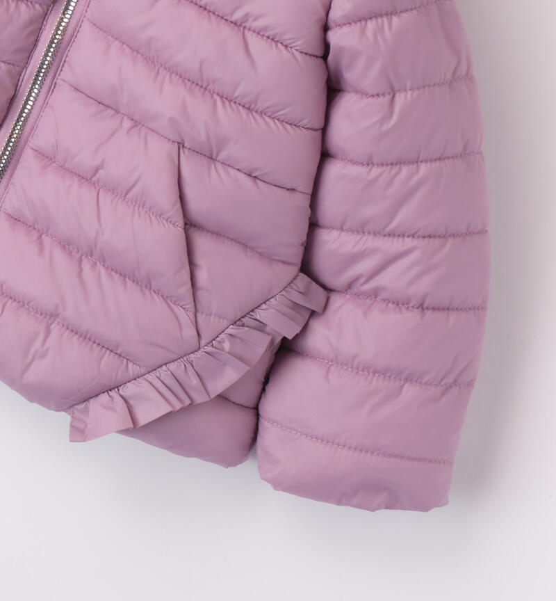 Sarabanda 100-gram down jacket for girls from 9 months to 8 years LILLA-3111
