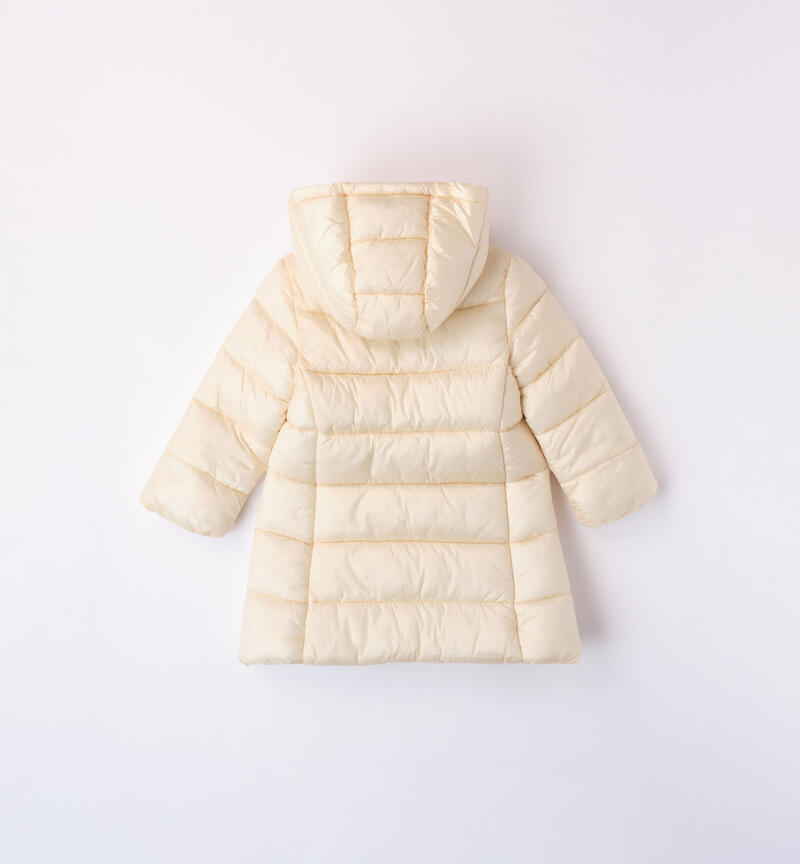 Down jacket for girls aged 9 months to 8 years BURRO-0215