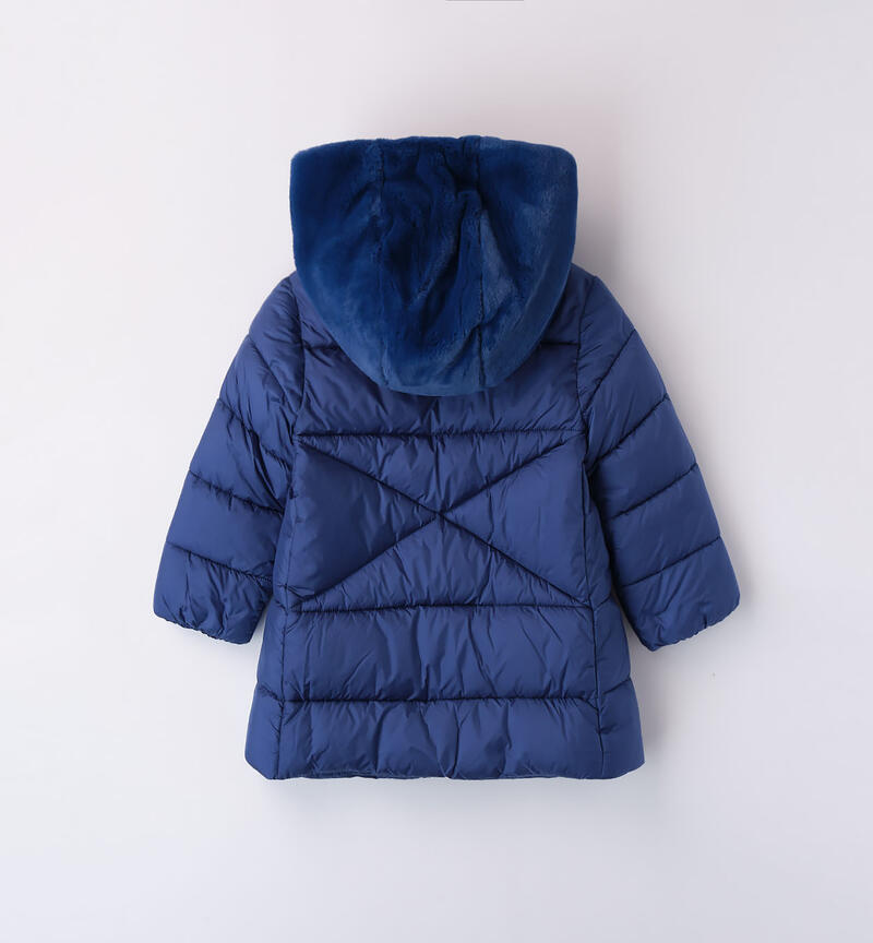 Sarabanda winter jacket for girls from 9 to 30 months BLU-3766