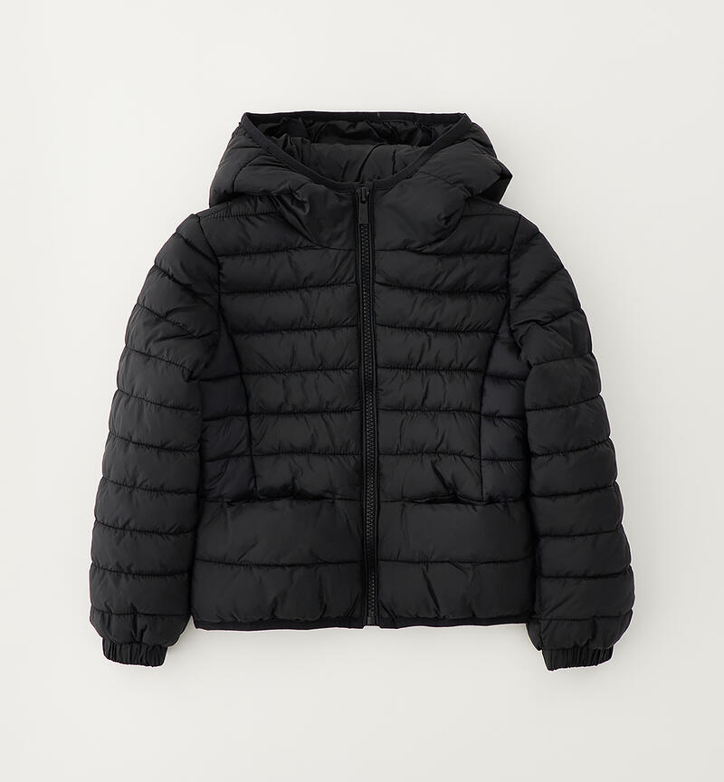 Sarabanda girls' down jacket NERO-0658