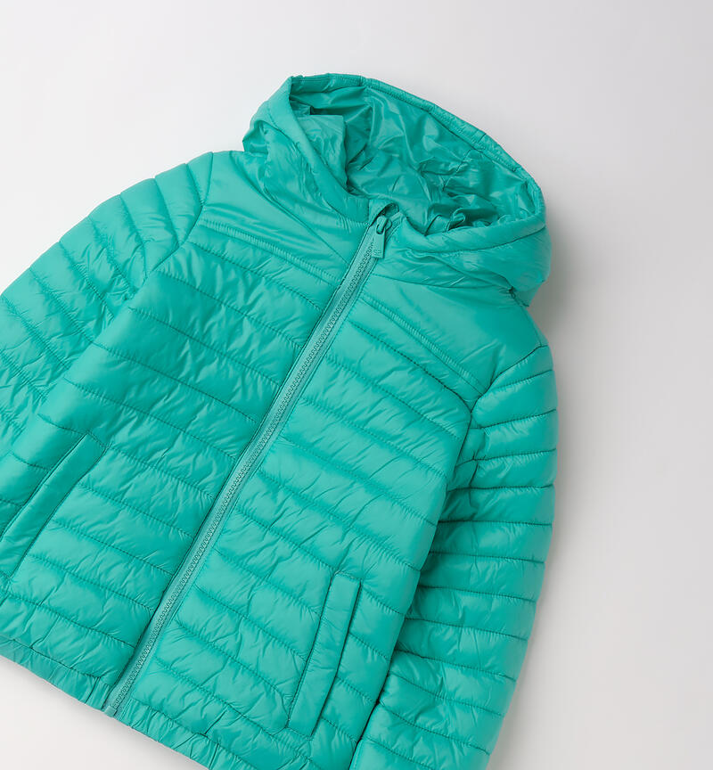 Down jacket for girls VERDE-4452