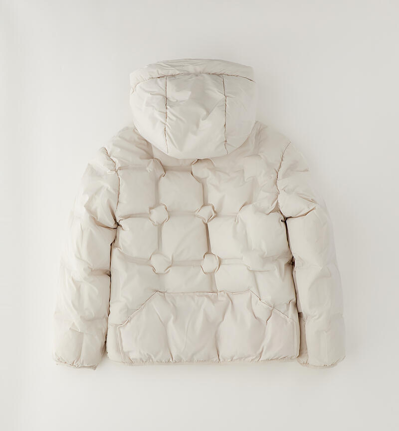 Boy's down jacket ECRU'-0164