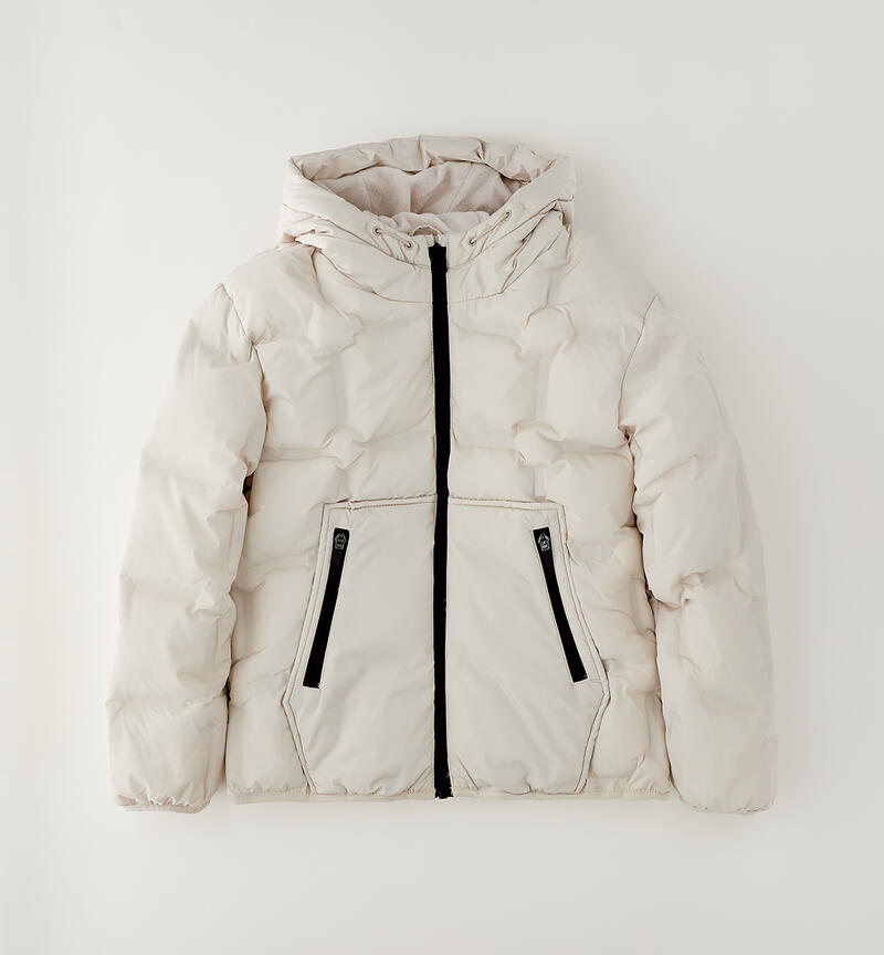 Boy's down jacket ECRU'-0164