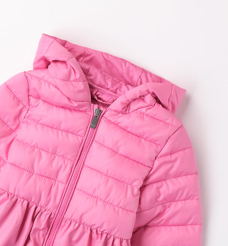 Girls' pink 100-gram padded jacket  ROSA-2417