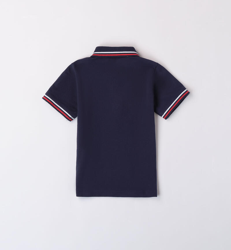Boys' polo shirt NAVY-3854
