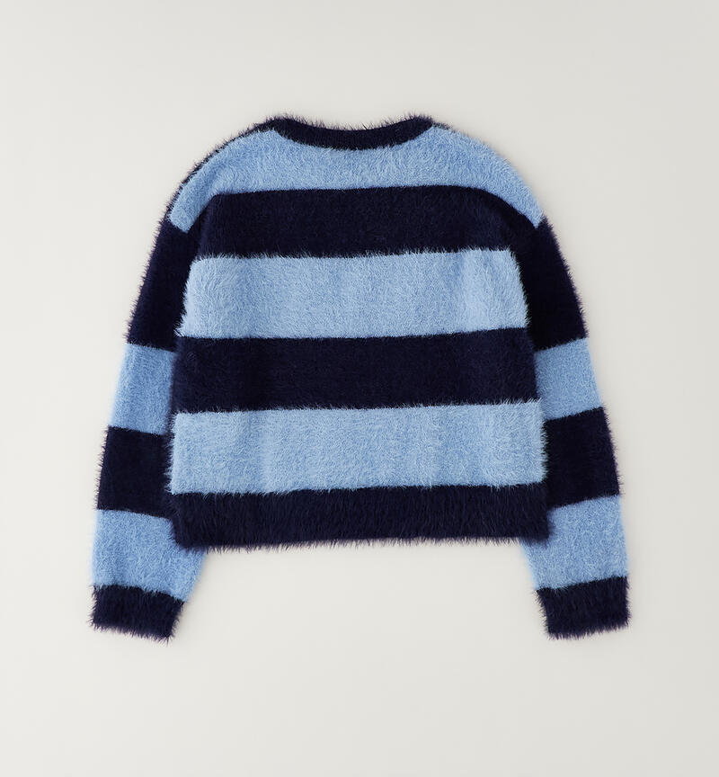 Girls' sweater NAVY-3854