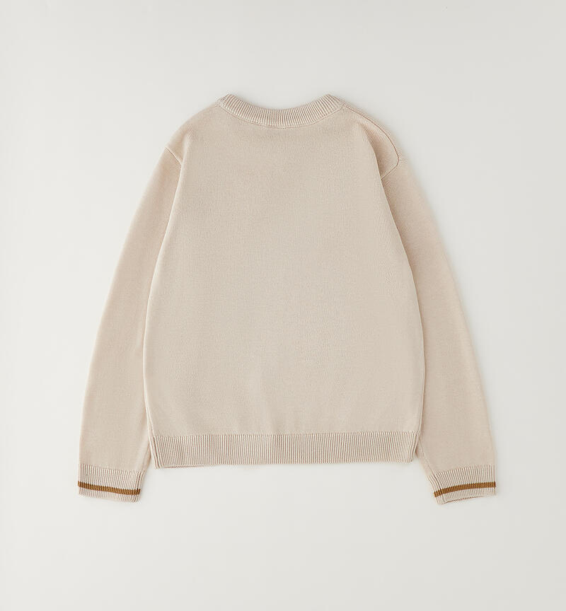 Pullover da bambino ECRU'-0164