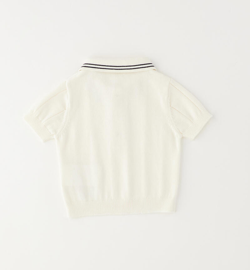 Pullover neonato Minibanda LATTE-0115