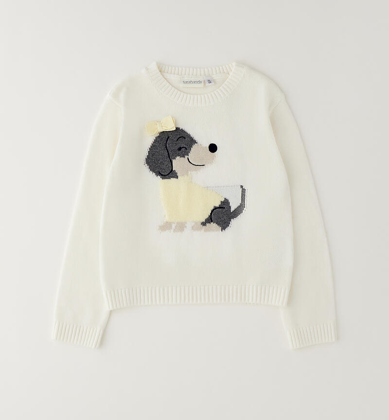 Pullover per bambina PANNA-0112