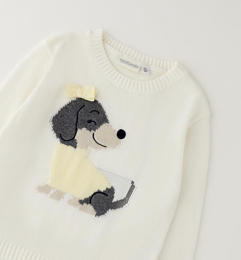 Pullover per bambina PANNA-0112