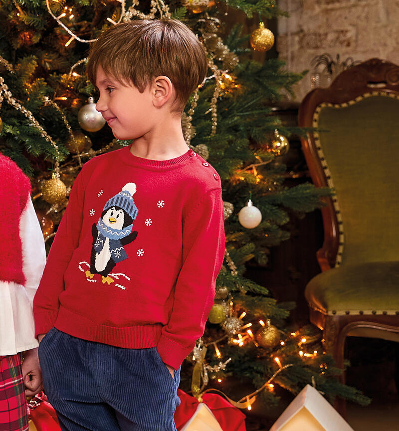 Pullover for boys ROSSO-2253