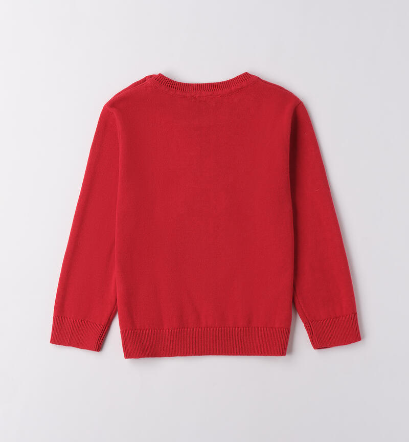 Pullover per bambino ROSSO-2253