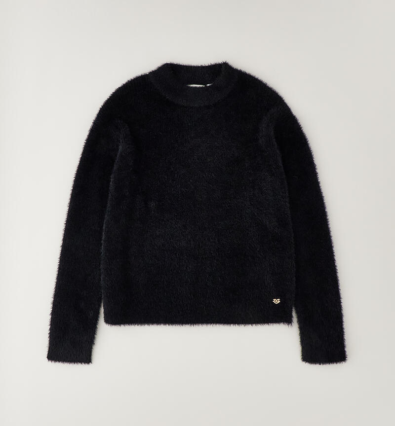 Pullover per ragazza NERO-0658