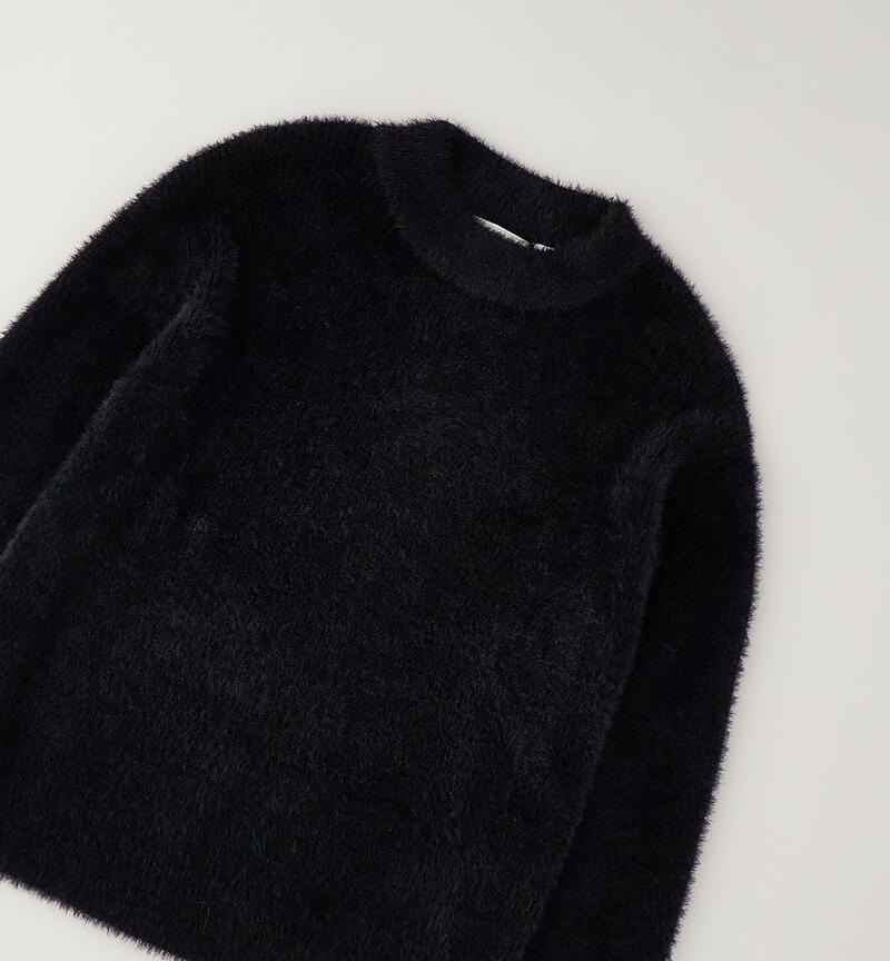 Pullover per ragazza NERO-0658