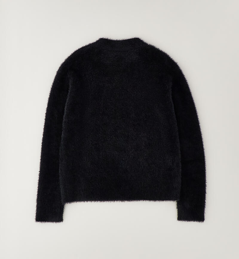 Pullover per ragazza NERO-0658