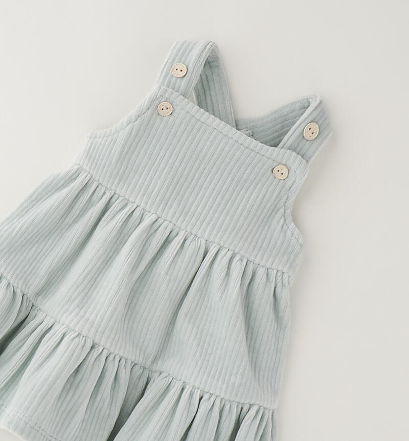 Salopette per neonata LIGHT MINT-4134