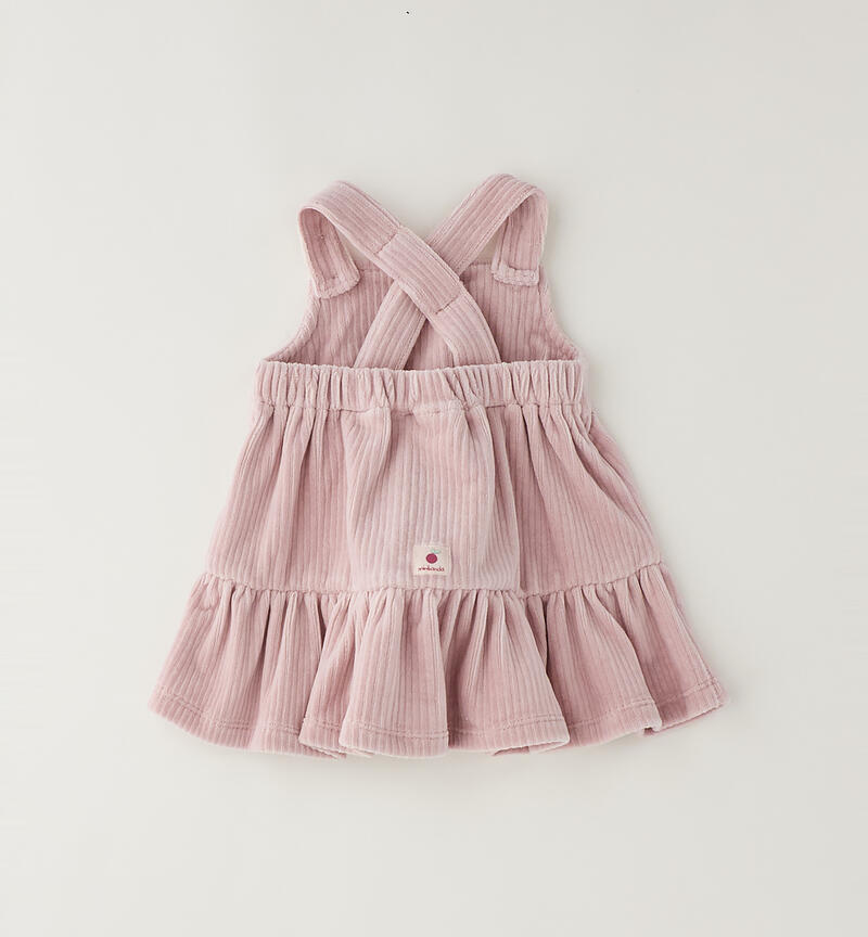 Salopette per neonata LIGHT PINK-2921
