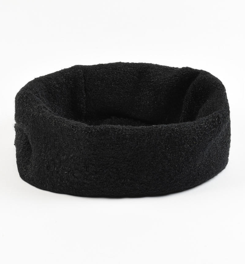 Sarabanda girl's loop scarf from 8 to 16 years NERO-0658