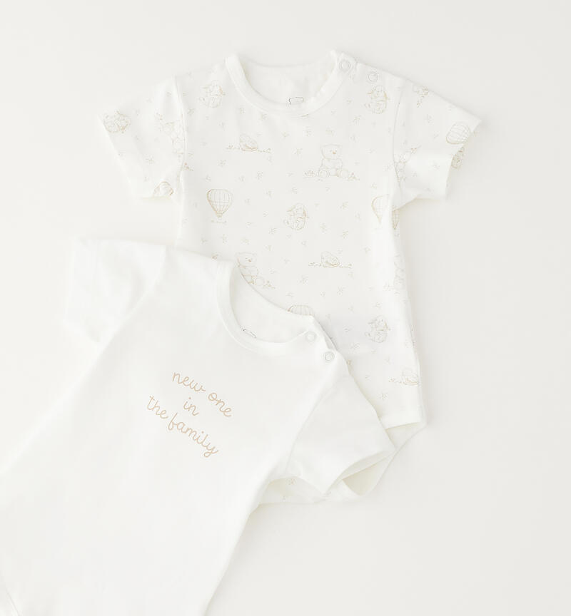 Baby Body Set PANNA-ECRU'-6BZU