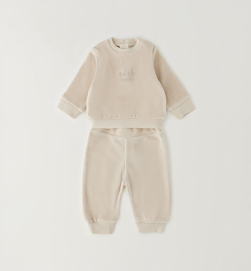 Set Coordinato neonato ECRU'-0164