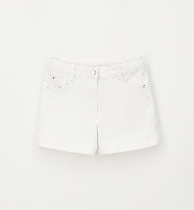 Shorts bambina Sarabanda BIANCO-0113