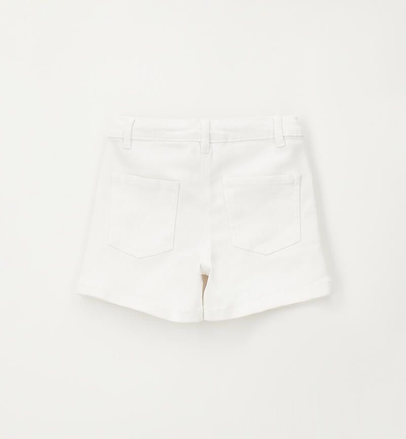 Sarabanda girls' shorts BIANCO-0113