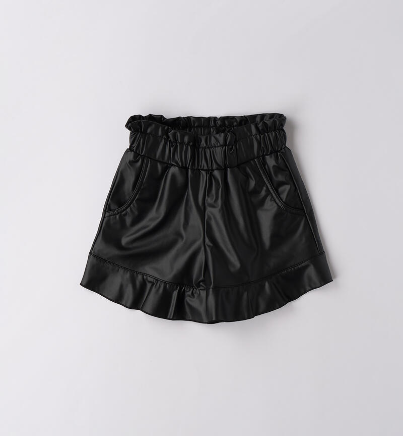 Shorts bambina Sarabanda NERO-0658