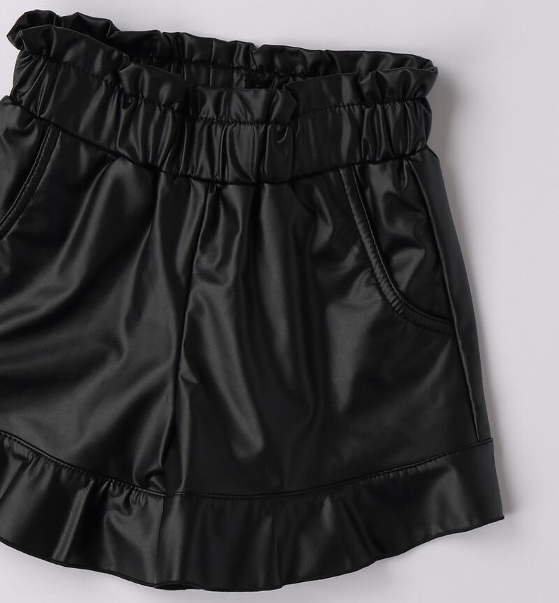 Shorts bambina Sarabanda NERO-0658