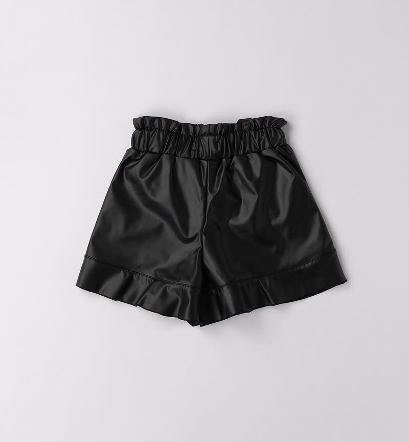 Shorts bambina Sarabanda NERO-0658