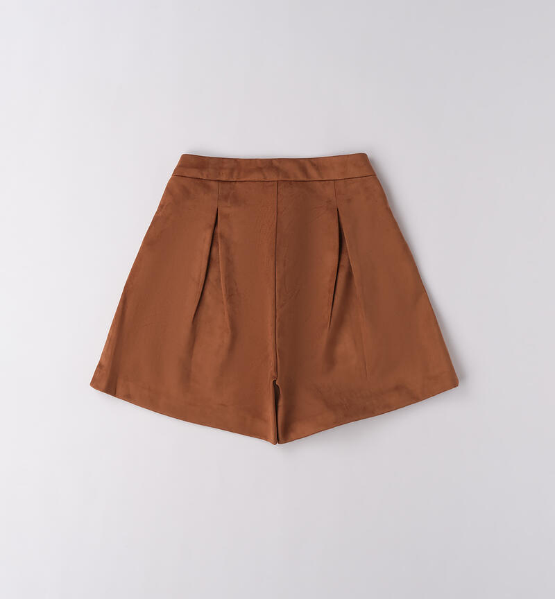 Shorts da ragazza Sarabanda MARRONE-1217